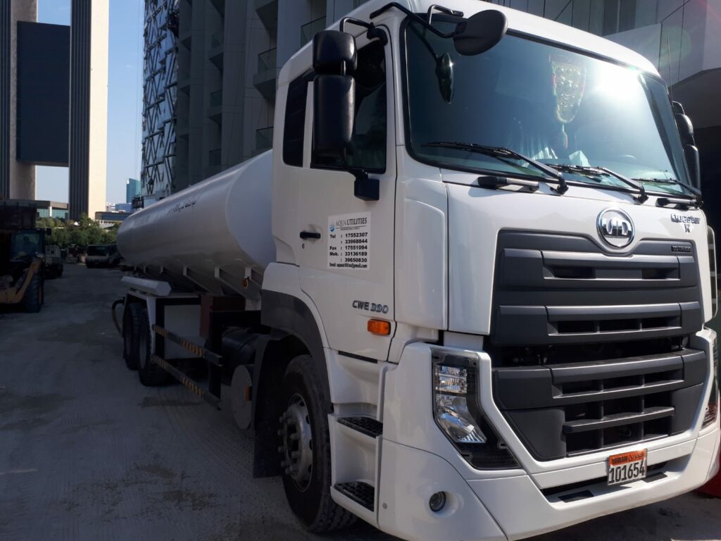 Aqua Utilities water tanker